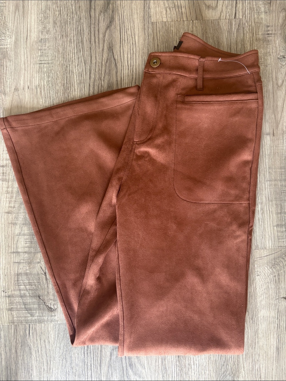 Sanctuary Tan Flare Pants NWT - Picture 3 of 11